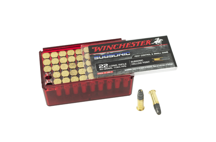 Winchester Winchester Subsonic 22lr 40gr Hp