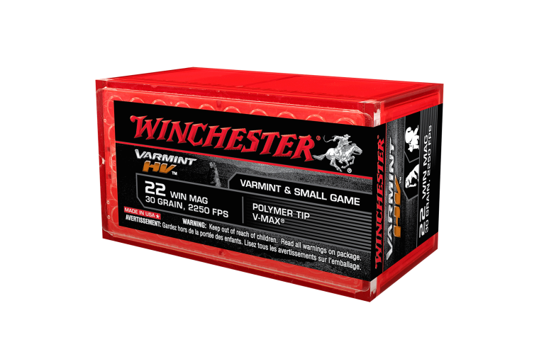 Winchester Varmint HV 22WMR 30gr VMax