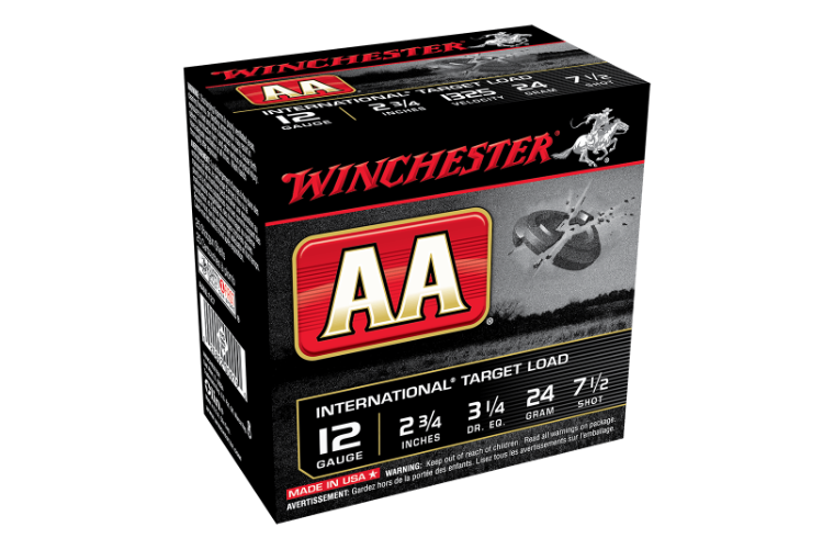 Winchester AA International 12G 7.5 2-3/4