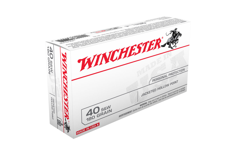 Winchester USA value pack 40S&W 180gr JHP
