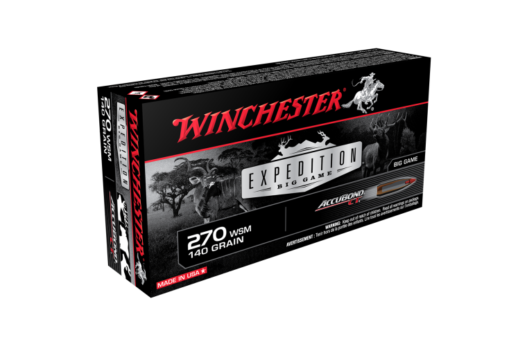 Winchester Expedition Big Game 270WSM 140gr ABCT