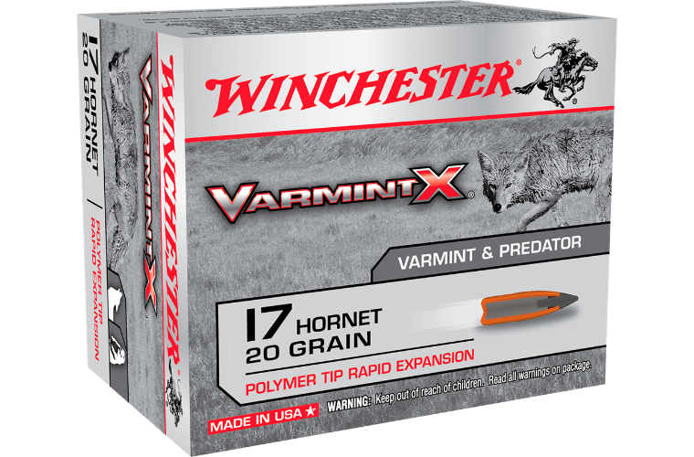 Winchester Varmint X 17Hornet 20gr PT