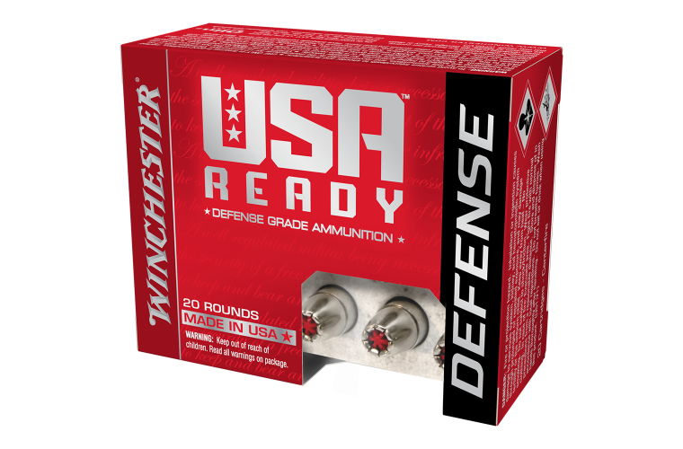 Winchester USA Ready Defense 9MM 124gr HEX-VENT HP