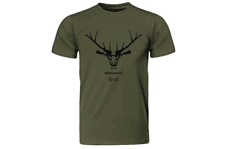 CZ Olive Tee Small