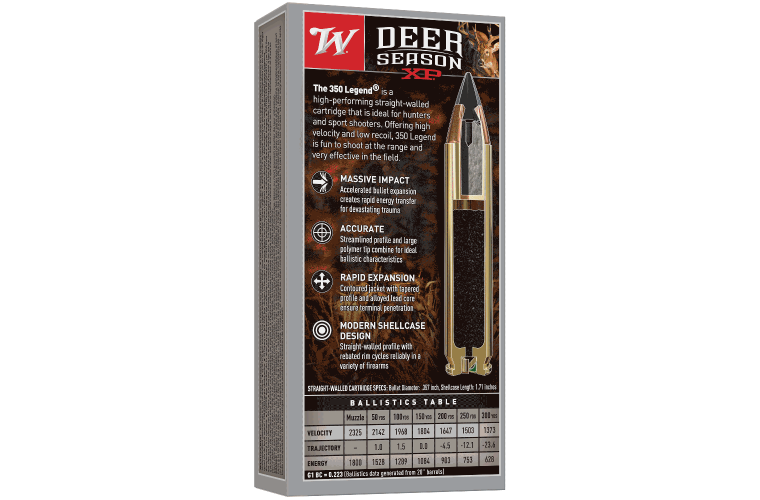 Winchester Winchester Deer Season 350 Legend 150gr XP
