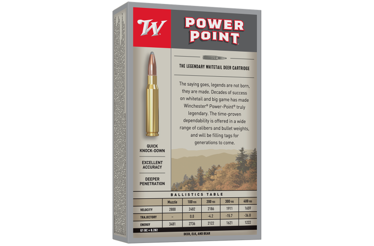 Winchester Winchester Power Point 35 Whelan 200gr