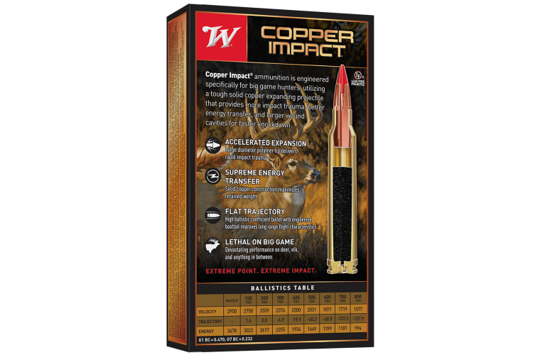 Winchester | Winchester Copper Impact LF 300wm 180gr XP