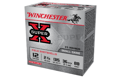 Winchester Super-X Ammunition - 20 GA - 2 3/4 - #6 Steel Shot - 25 Rounds