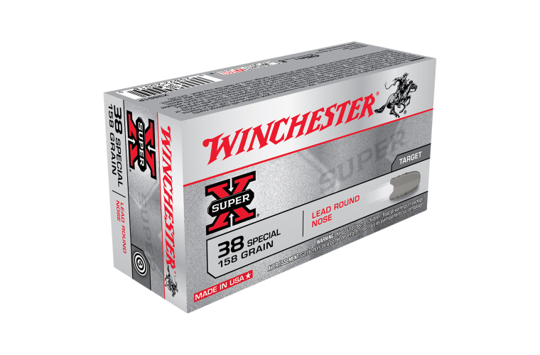 Winchester Super X 38SP 158gr LRN