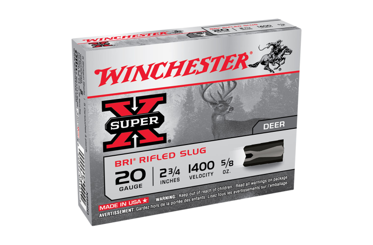 Winchester Super X 20G Sabot Slug 2-3/4" 18gm