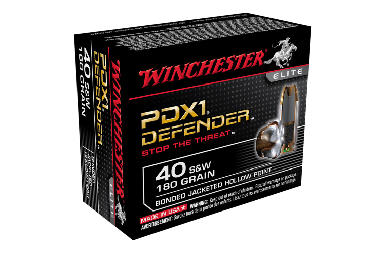 Winchester PDX1 40S&W 180gr Bonded