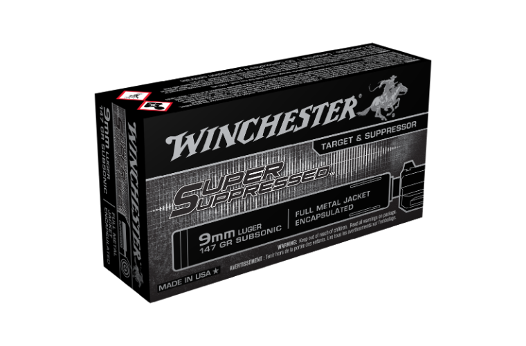 Winchester Super Suppressed 9MM 147gr FMJ