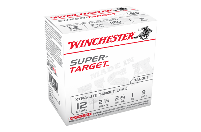 Winchester Super Target 12ga 1180fps 9 2-3/4" 28gm