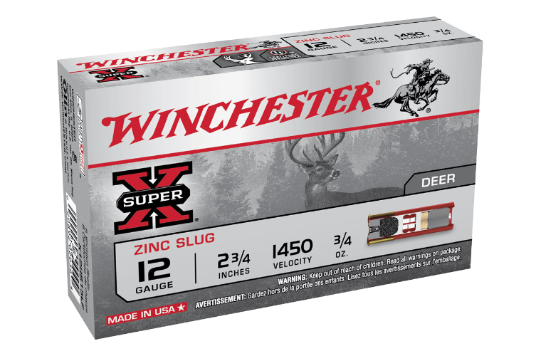 Winchester Super X 12G rifled slug LF 2-3/4" 21 gm