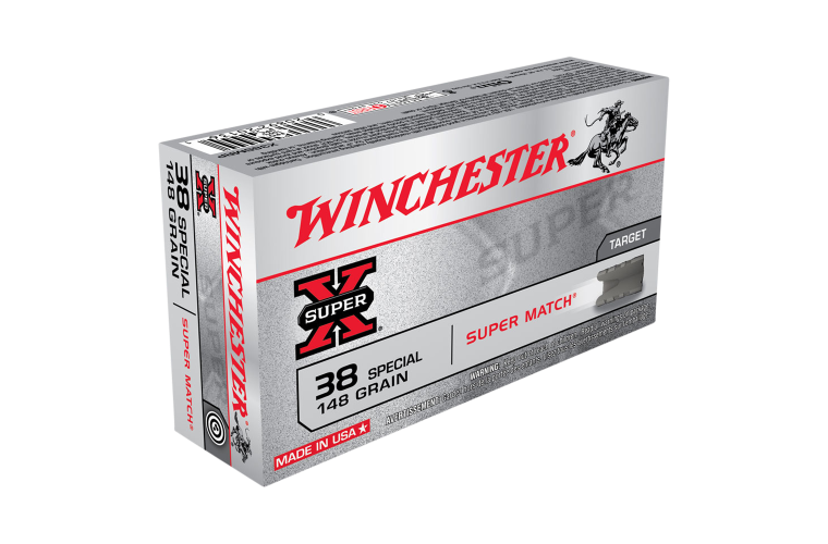 Winchester Super X Super Match 38SP 148gr LWC