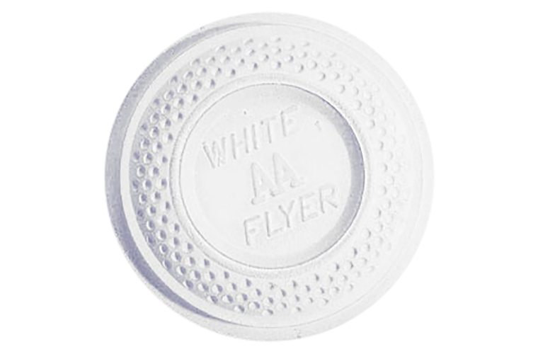 White Flyer Pitch Trap / Skeet White Top Clay Targets