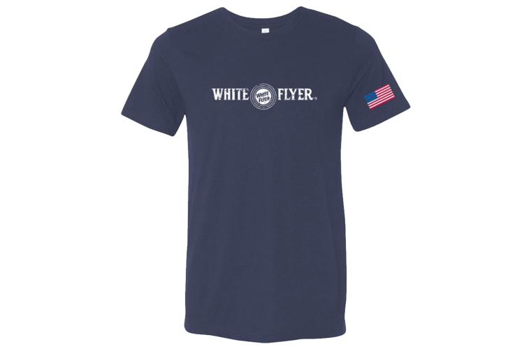 White Flyer Navy T-Shirt XL