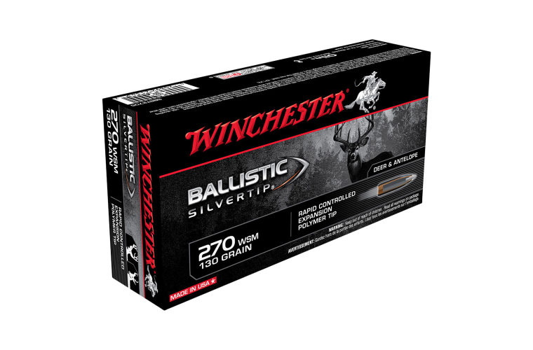 Winchester Ballistic ST 270WSM 130gr PT