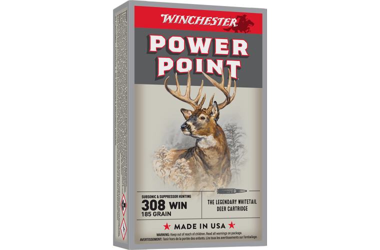 Winchester Power Point 308Win 185gr Subsonic