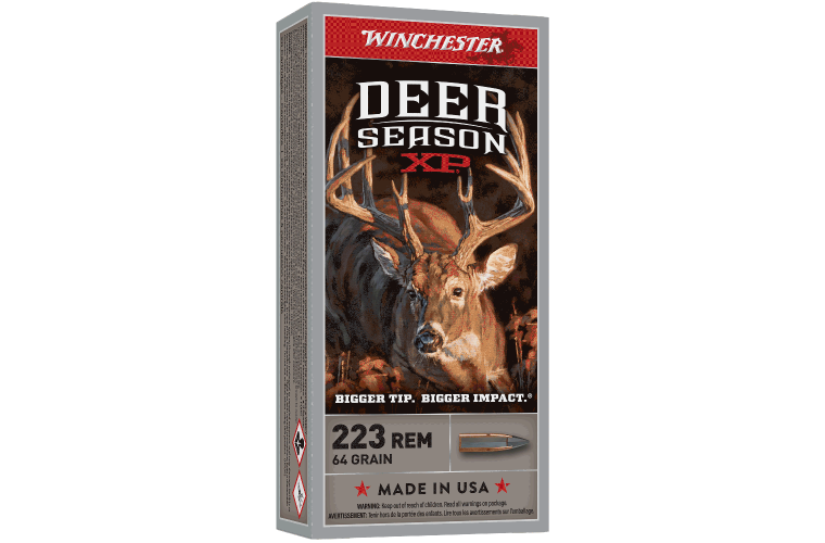 Winchester Deer Season 223Rem 64gr XP