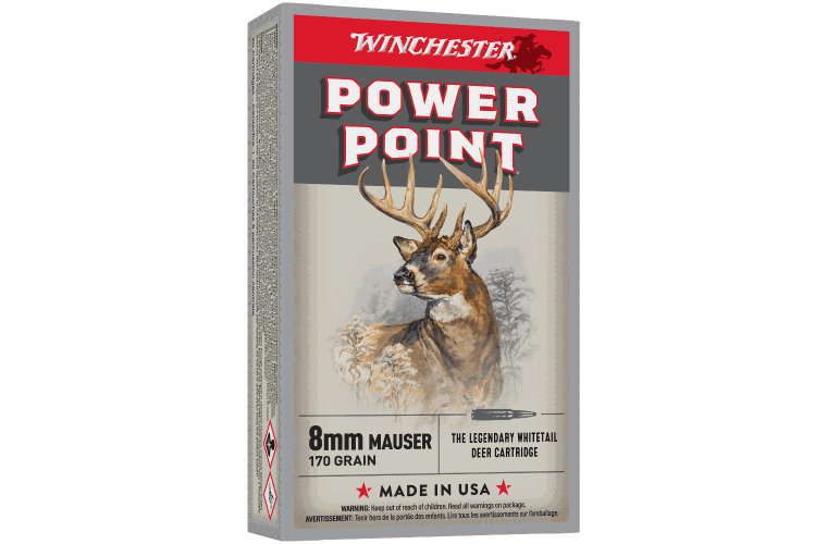 Winchester Power Point 8MM Mauser 170gr PP