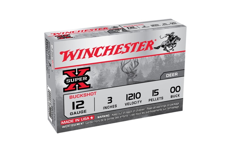 Winchester Super X 12G OO 3" 15 pellet