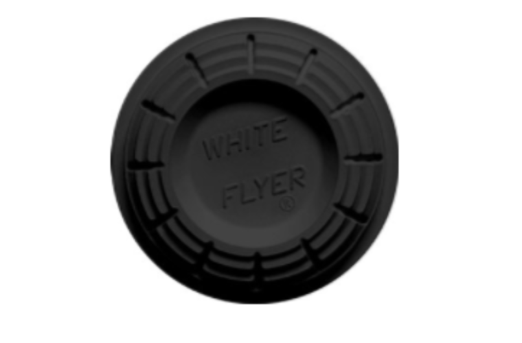 White Flyer Pitch Trap/Skeet All Black Clay Targets