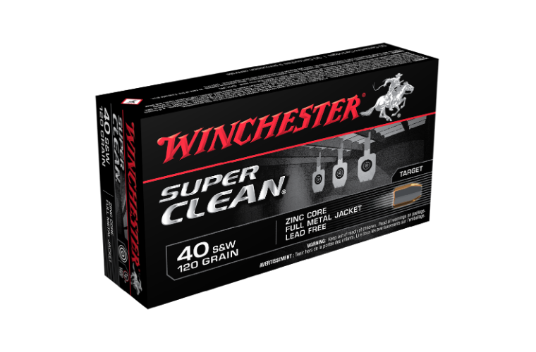 Winchester Super Clean 40S&W 120gr FMJ