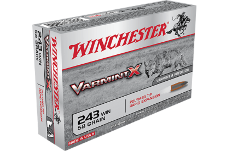 Winchester Varmint X 243Win 58gr PT