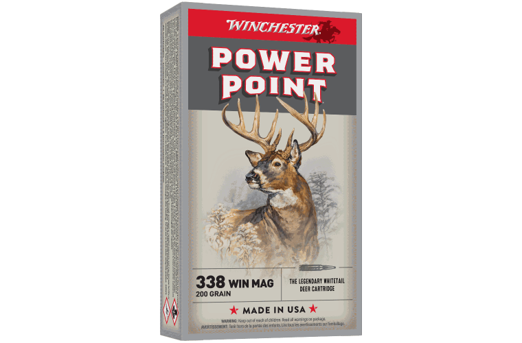 Winchester Power Point 338WM 200gr PP