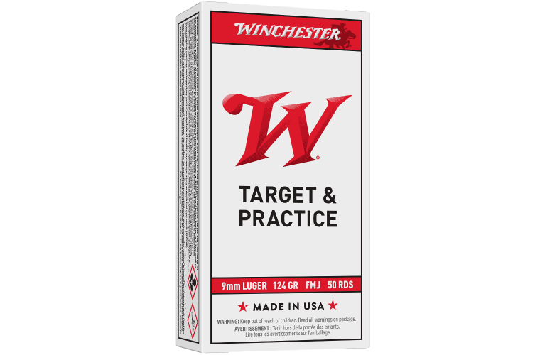 Winchester USA value pack 9MM 124gr FMJ