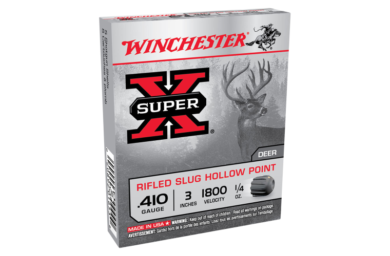 Winchester Super X 410ga rifled slug 3" 7gm