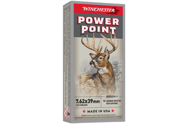 Winchester Power Point 7.62x39mm 123gr SP