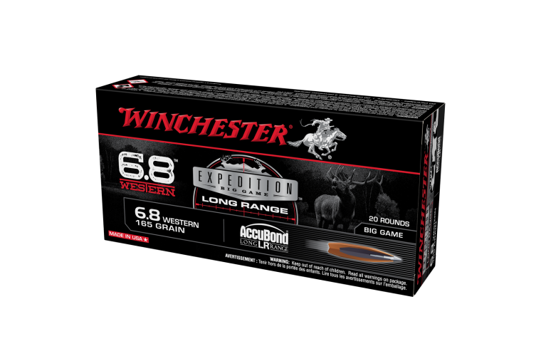 Winchester Expedition Big Game 6.8 Western 165gr ABCT