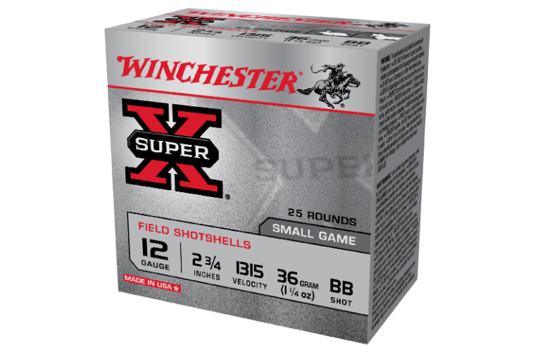 Winchester Super X 12G BB 2-3/4" 36gm