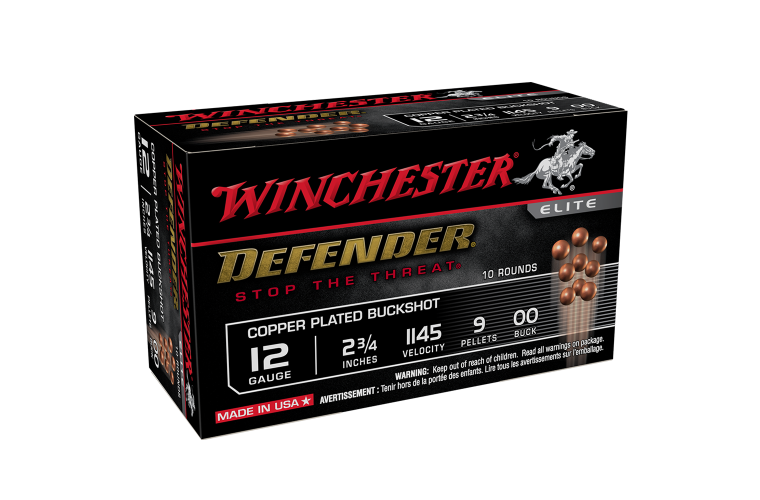 Winchester Supreme Elite Defender 12G 2-3/4" 9Pellet 00