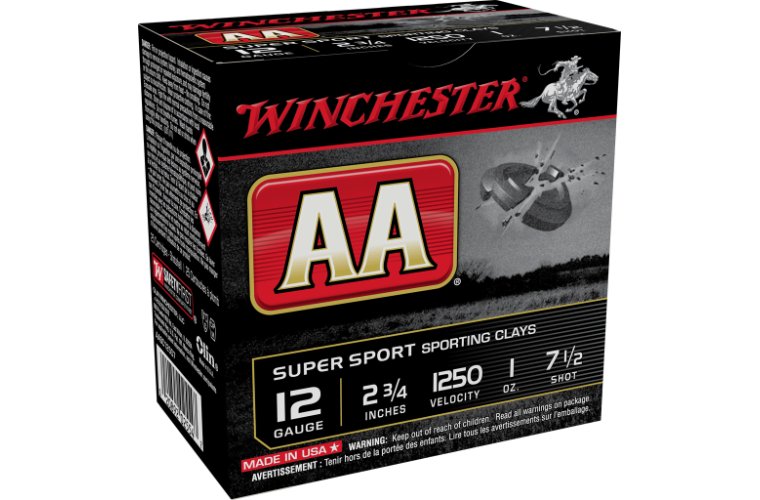 Winchester AA Super Sporting 12G 7.5 2-3/4" 28gm