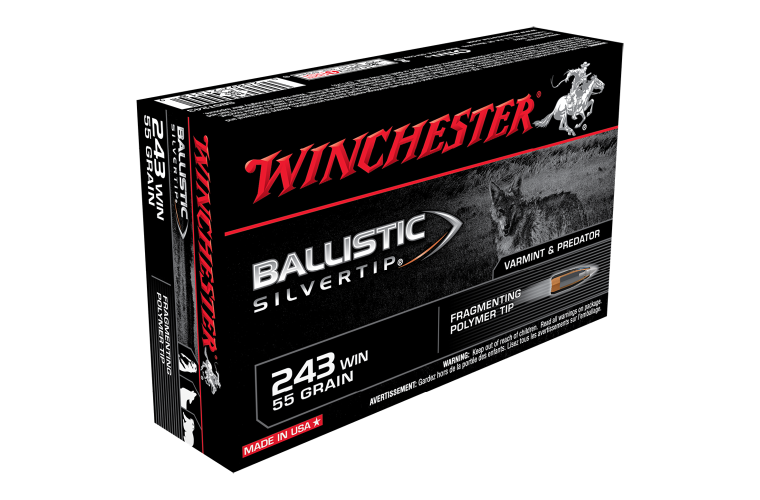 Winchester Ballistic ST 243Win 55gr PT