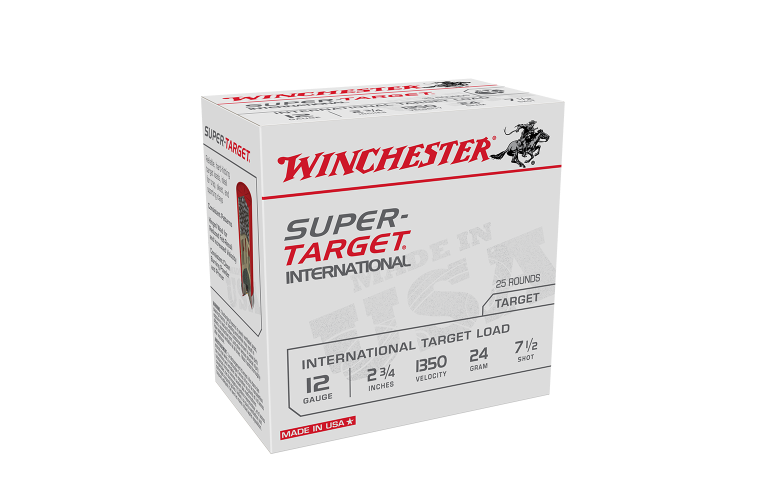 Winchester Super Target 12ga 1350fps 7.5 2-3/4" 24gm