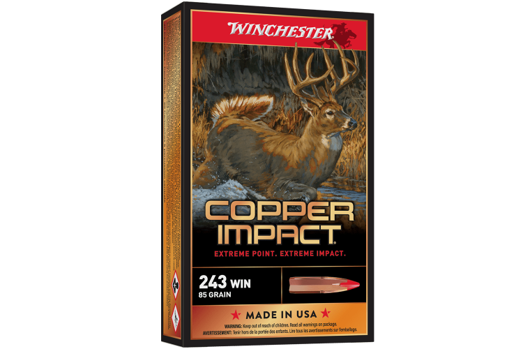 Winchester Copper Impact LF 243Win 85gr XP