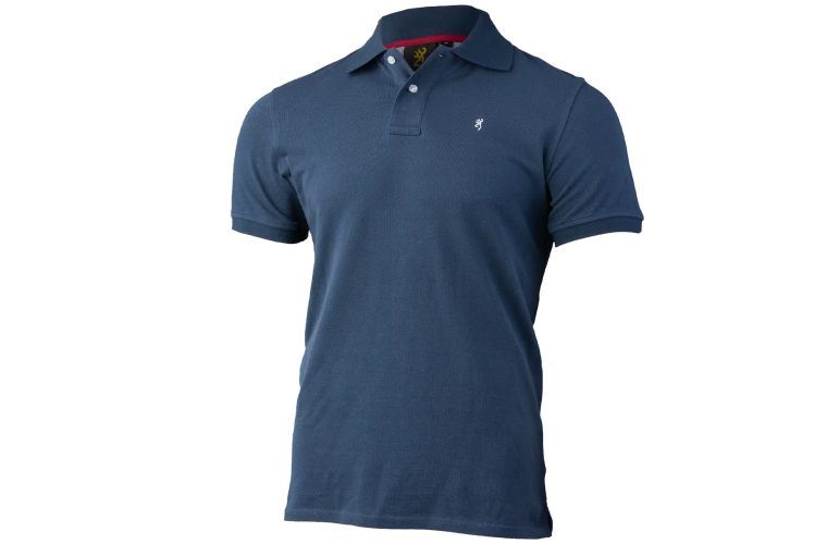 Browning Ultra 78 Polo Shirt Blue XL