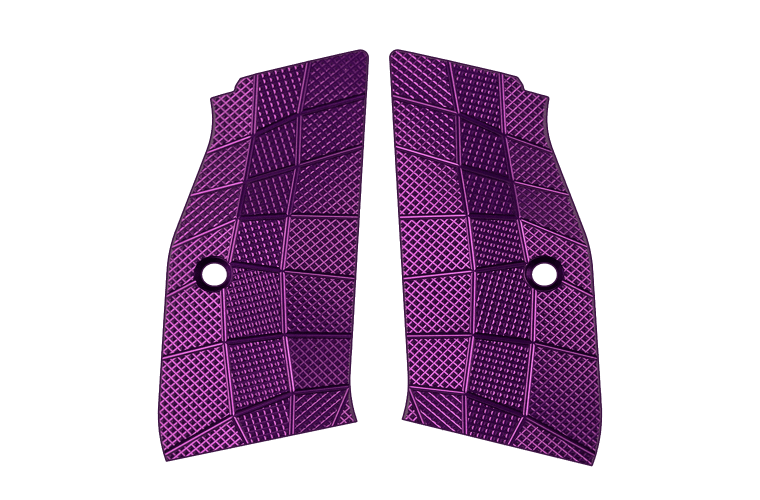 Winchester | LOK Grips CZ GridLOK Purple Suit Short Magwell