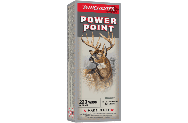 Winchester Power Point 223WSSM 64gr PP