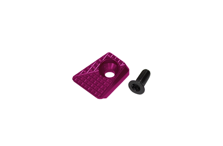 LOK Grips CZ GridLOK Mag Release Button STD Purple