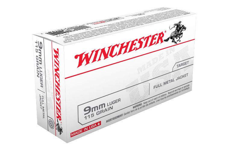 Winchester USA value pack 9MM 115gr FMJ