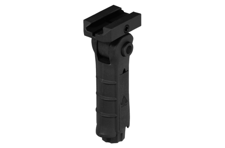 UTG Ambidextrous 5-position Foldable Foregrip, Black