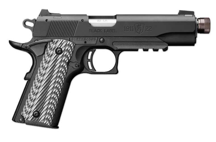 Browning 1911-22 Black Label Semi Full Size 22lr 10rnd Mag