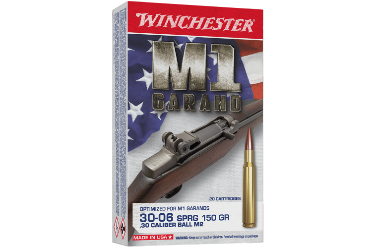 Winchester M1 Garand 30-06spgr 150gr FMJ