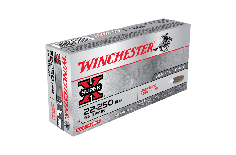 Winchester Varmint X 22-250Rem 55gr PT