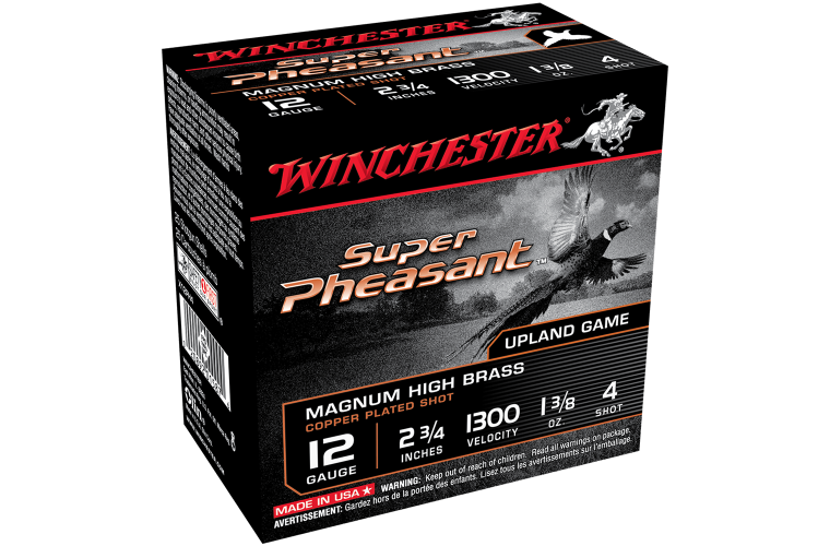 Winchester Super X Pheasant 12G 4 2-3/4" 40gm